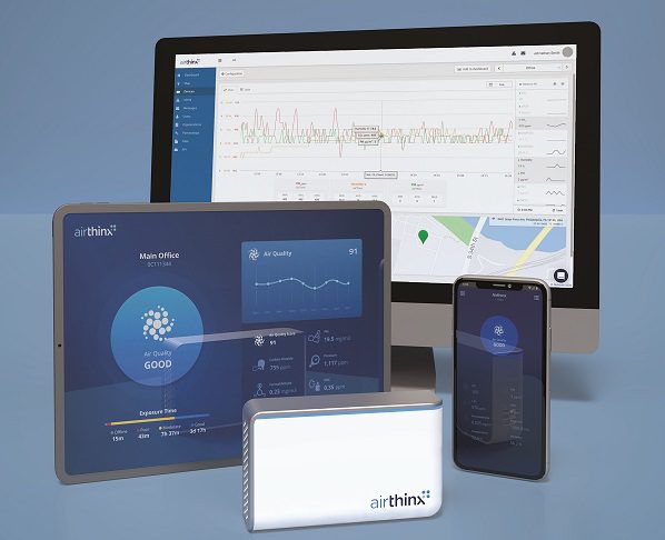 airthinx air quality monitor system