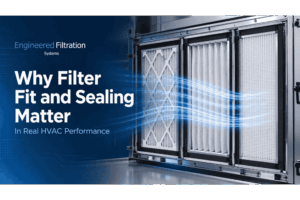 Filter fit and sealing in HVAC systems